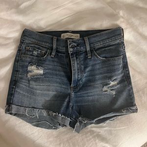 Abercrombie & Fitch high waisted shorts (4)